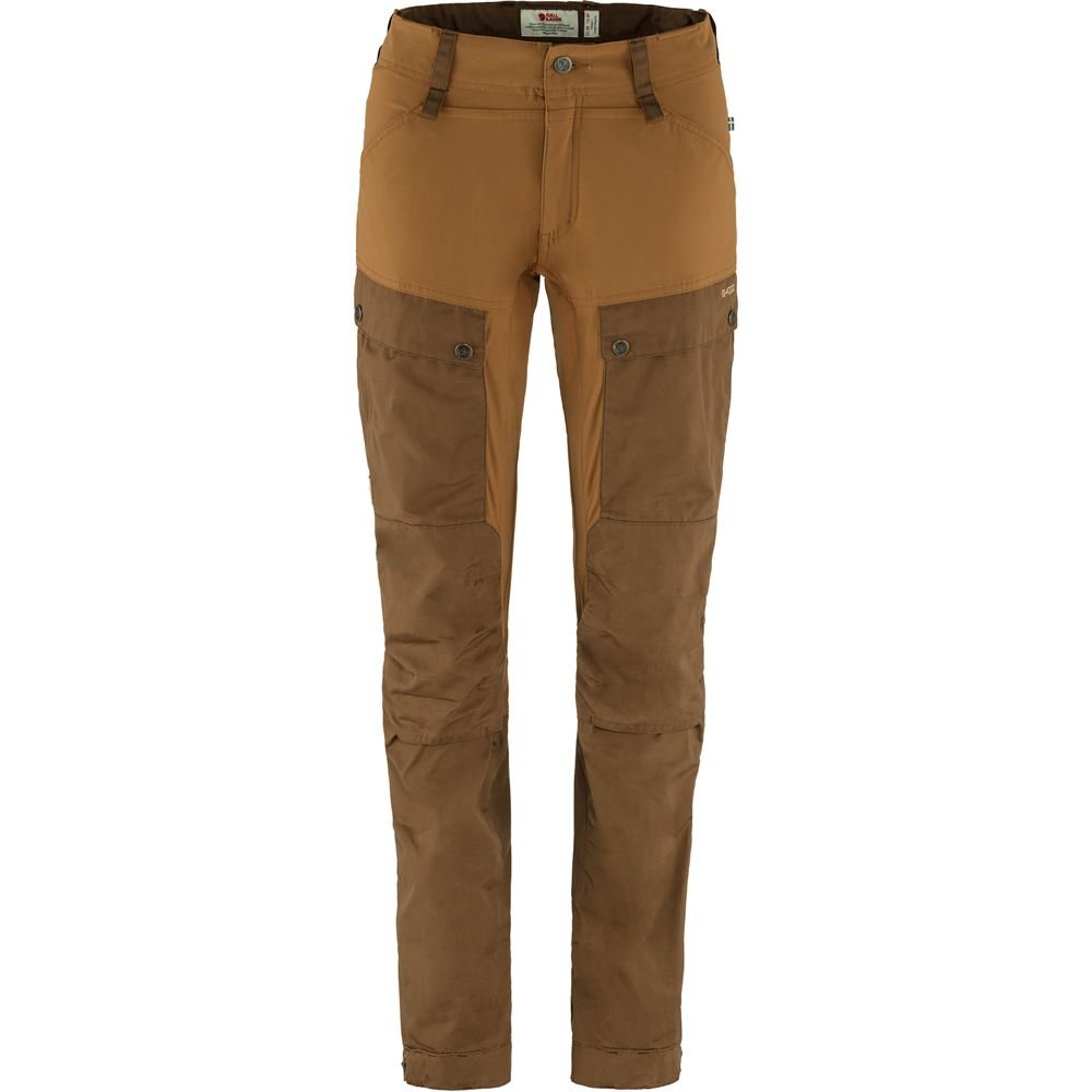 Keb Trousers W Short - Timber Brown-Chestnut