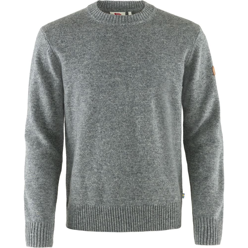 Ovik Round-neck Sweater M - Grey