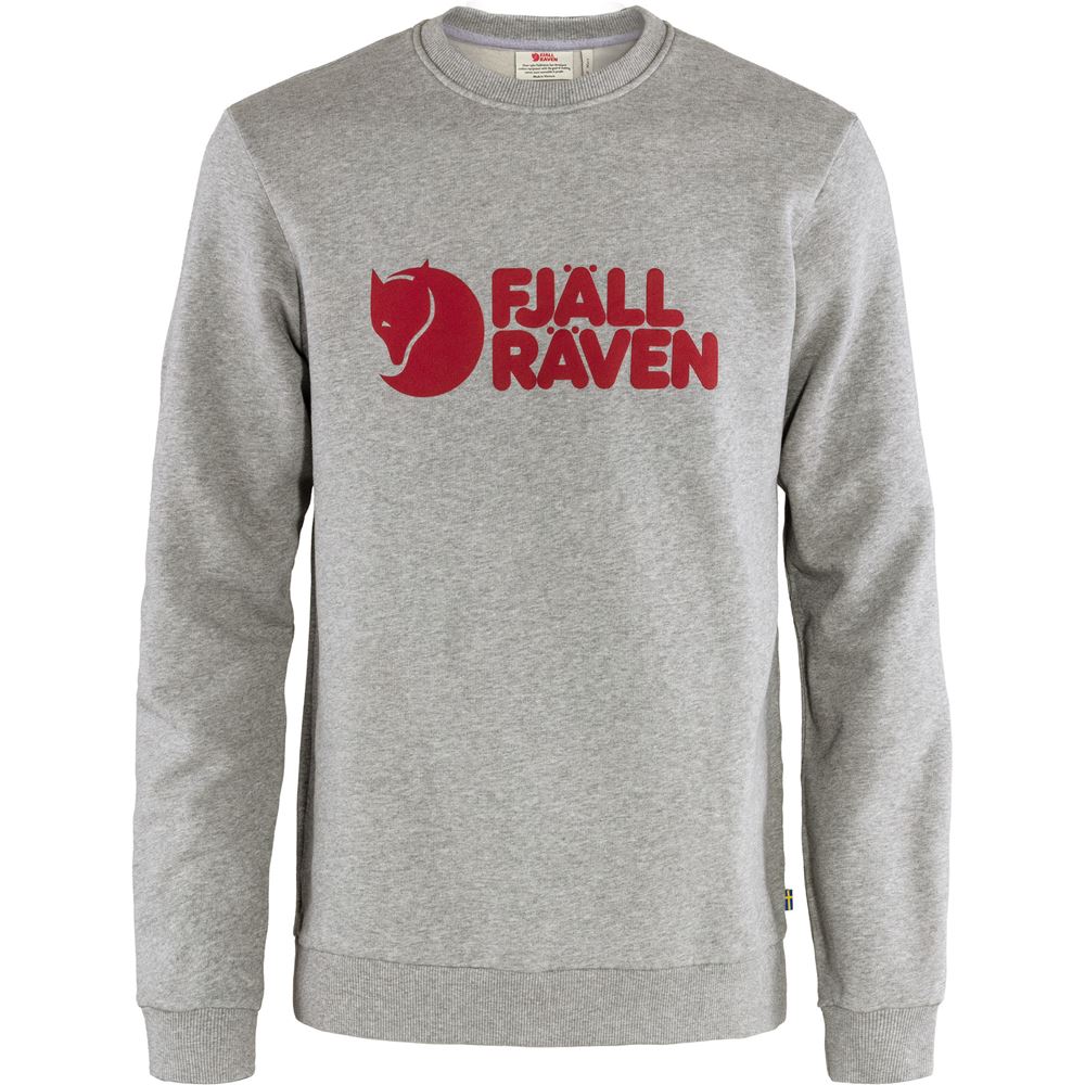 Fjallraven Logo Sweater M - Grey-Melange