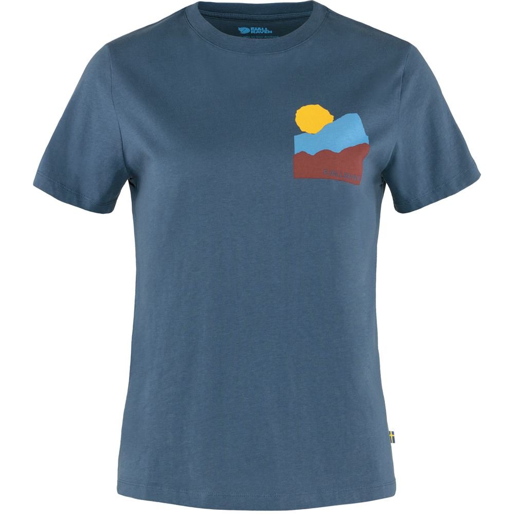 Nature T-shirt W - Indigo Blue