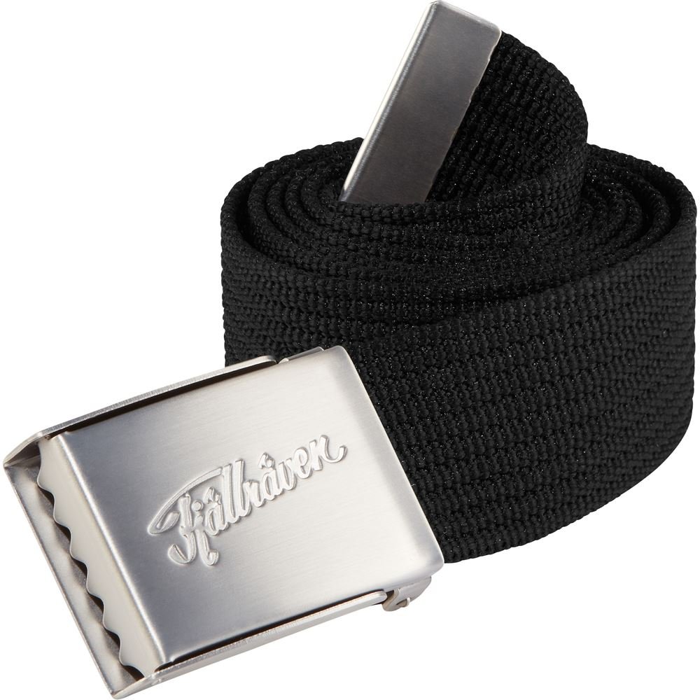 Ovik Webbing Belt - Black