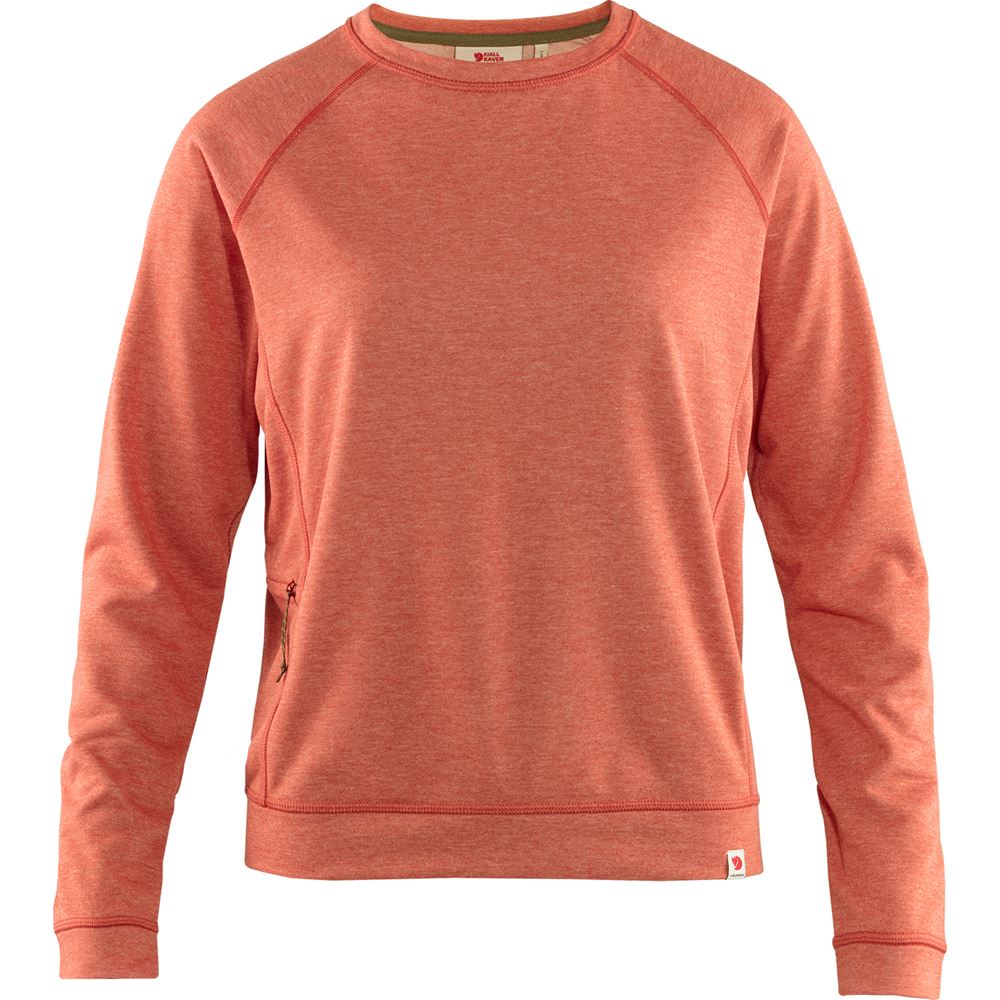 High Coast Lite Sweater W - Rowan Red