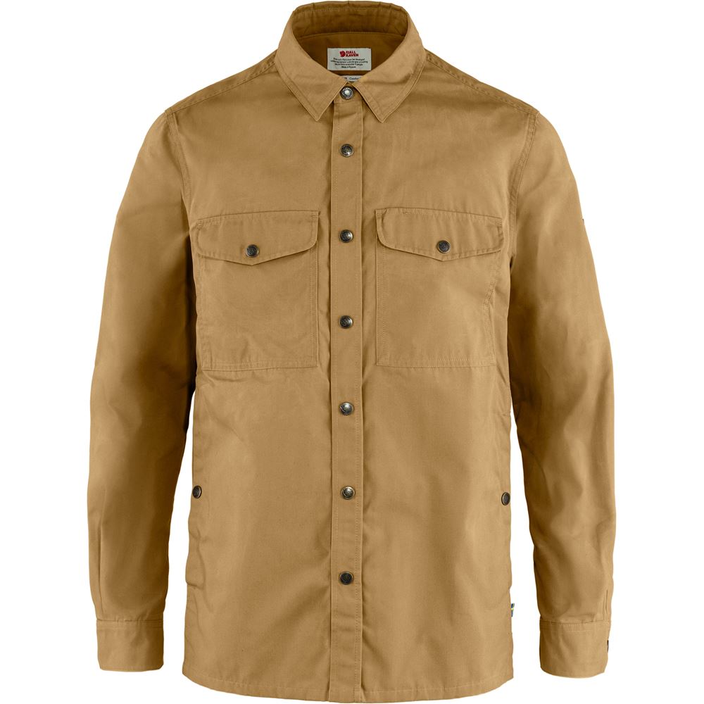 Singi Overshirt M - Buckwheat Brown