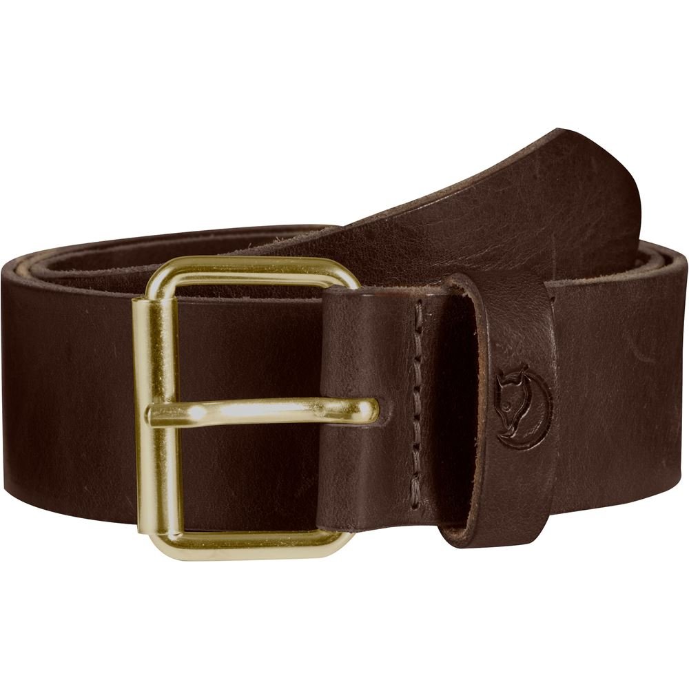Singi Belt 4 cm - Leather Brown