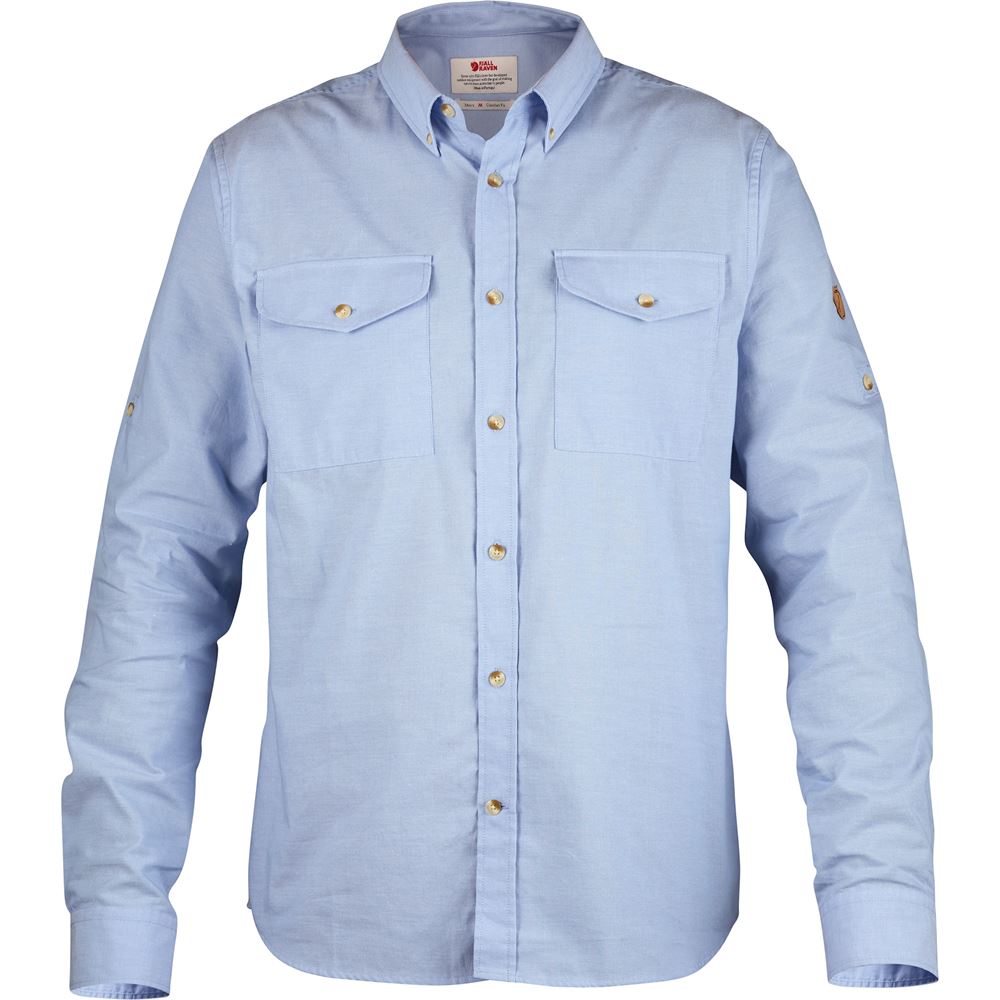 Ovik Chambray Shirt M - Blue Ridge