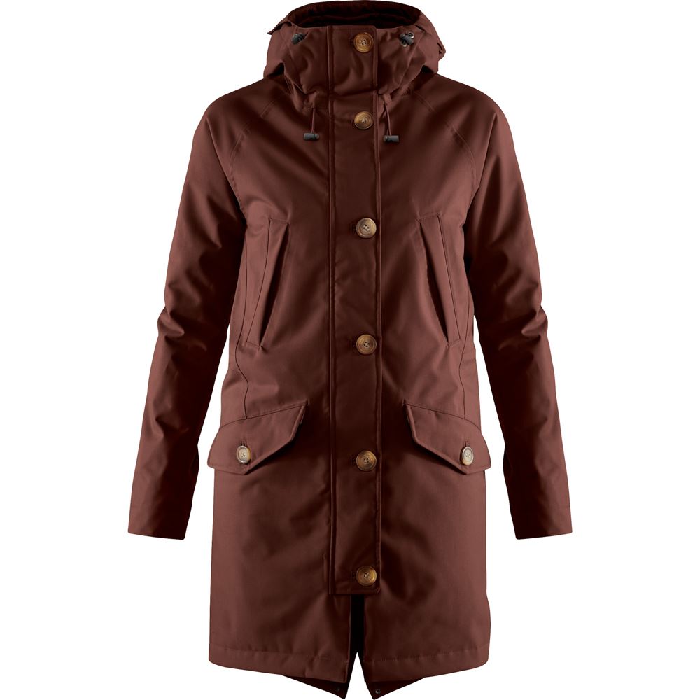 Kiruna Lite Parka W - Maroon