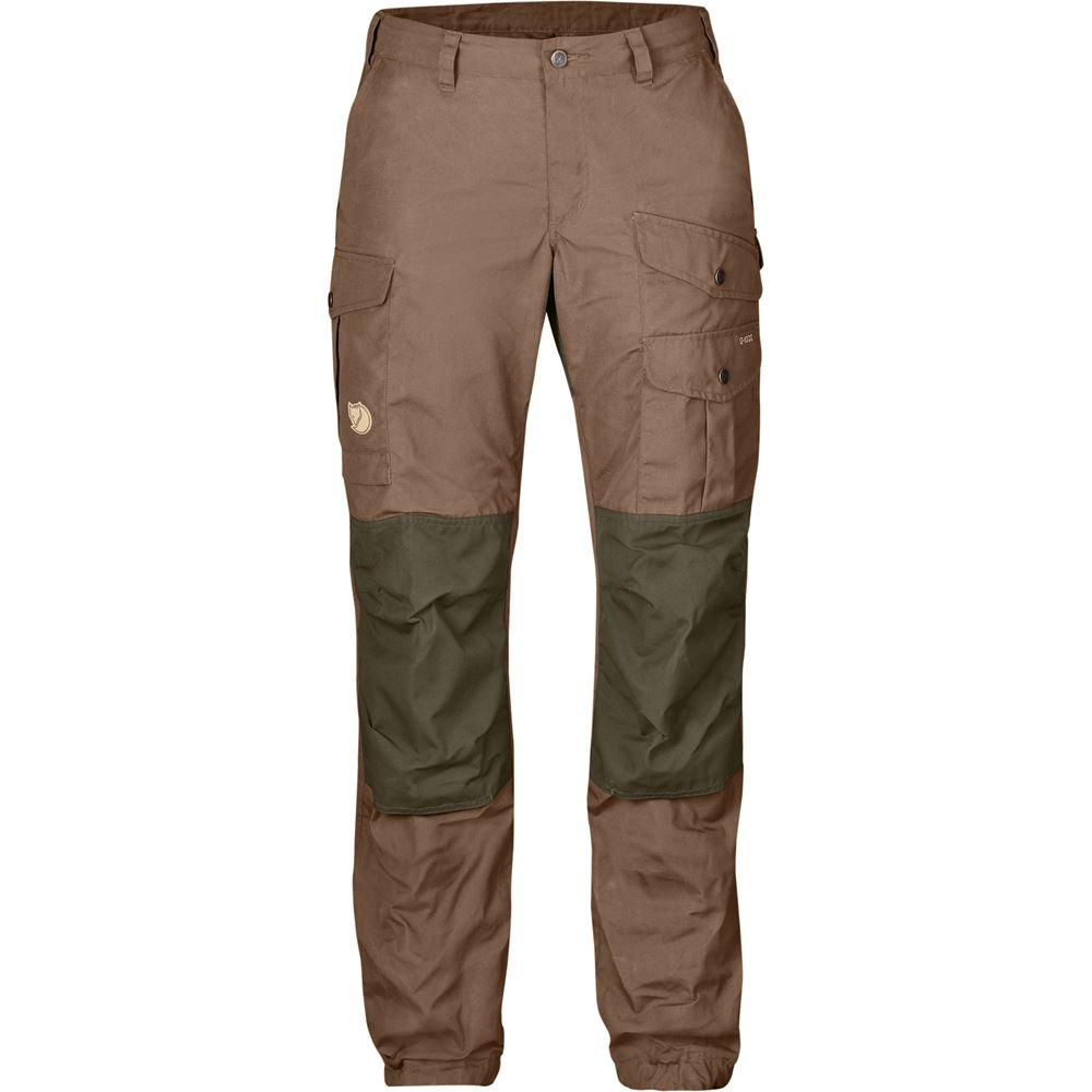 Vidda Pro Trousers W Reg - Dark Sand-Dark Olive