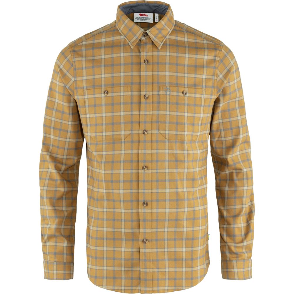 Fjallslim Shirt LS M - Buckwheat Brown-Grey