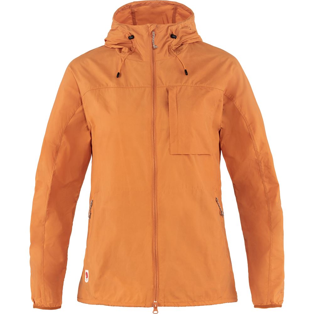 High Coast Wind Jacket W - Spicy Orange