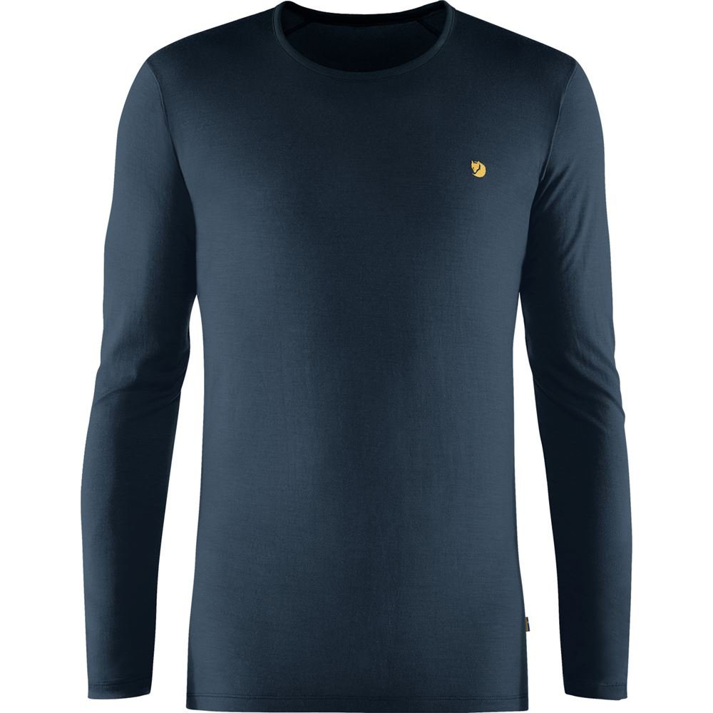 Bergtagen Thinwool LS M - Mountain Blue