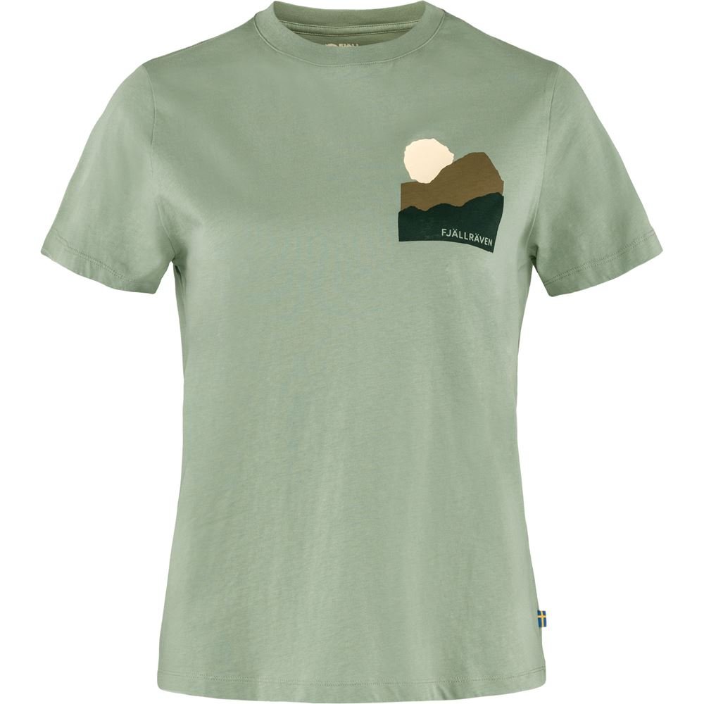 Nature T-shirt W - Sage Green