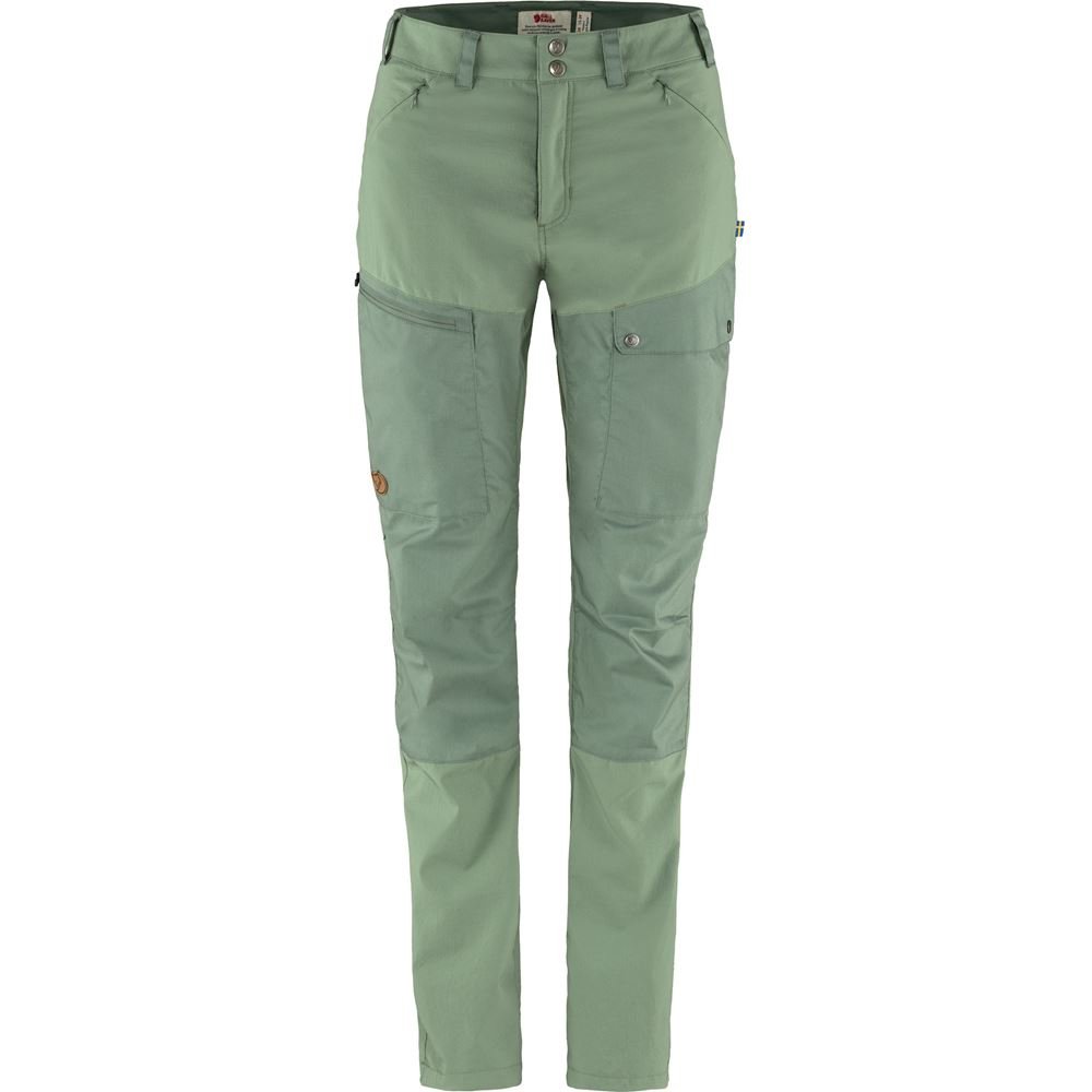 Abisko Midsummer Trousers W Reg - Jade Green-Patina Green
