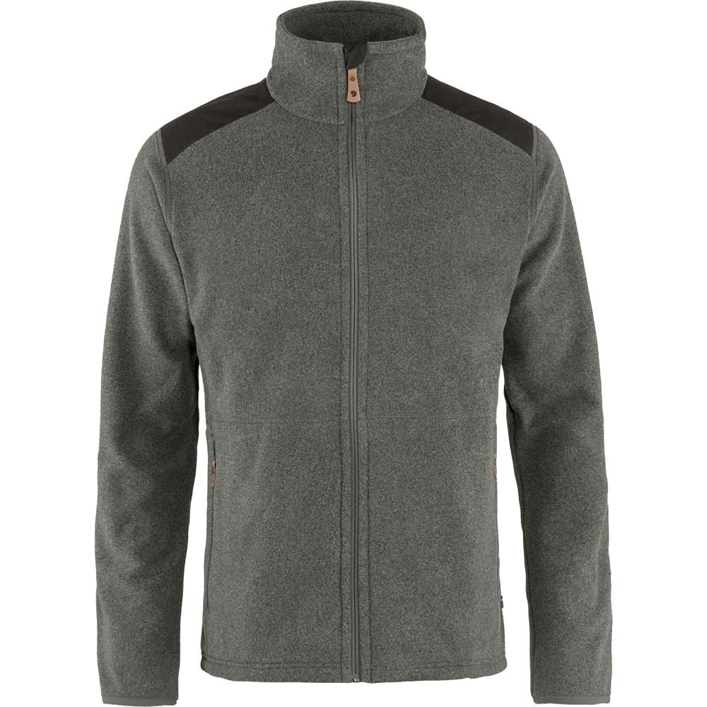 Sten Fleece M - Dark Grey