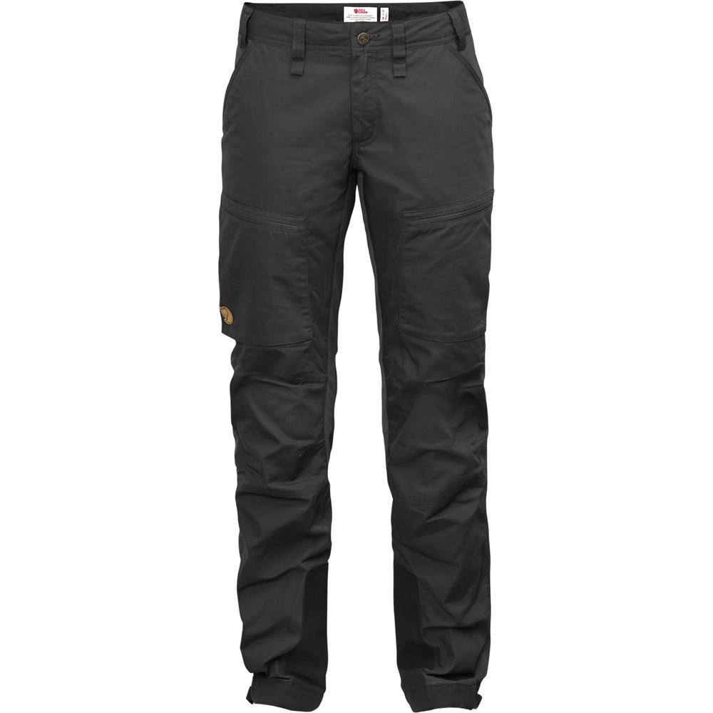 Abisko Lite Trekking Trousers W Reg - Dark Grey