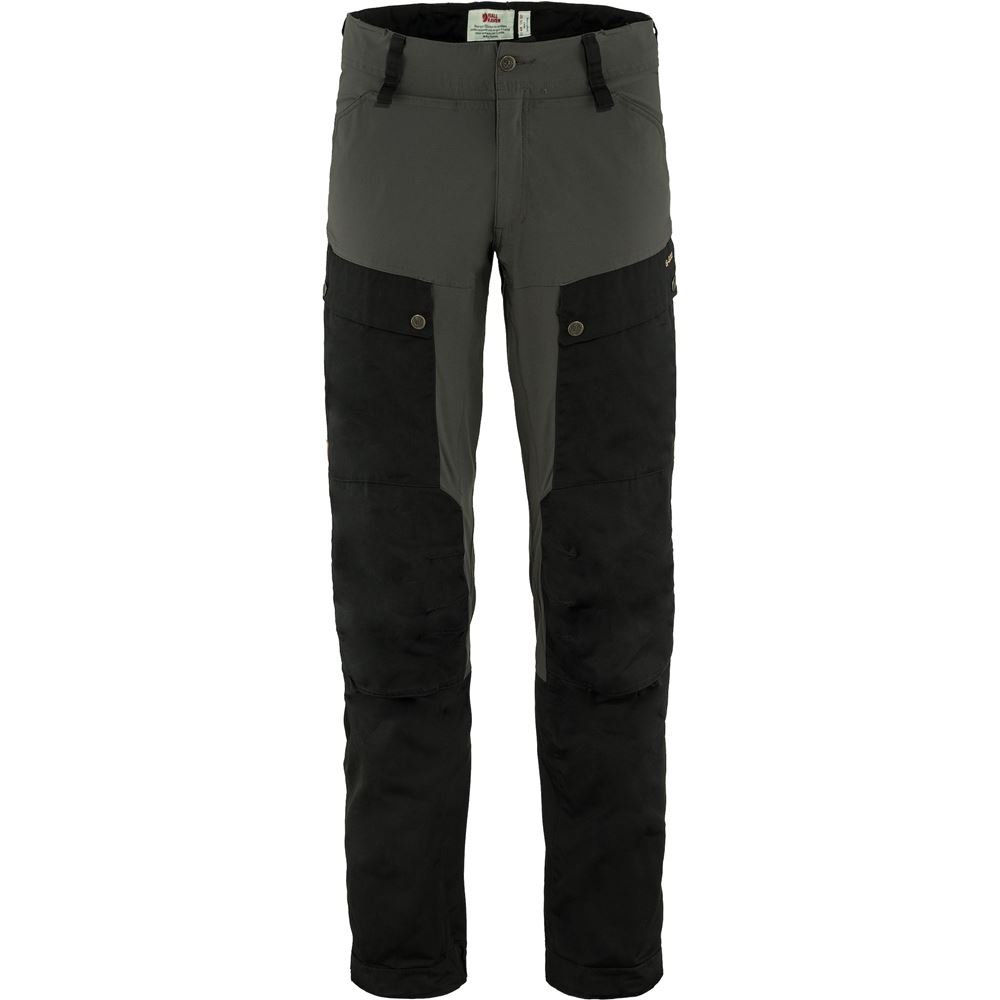 Keb Trousers M Reg - Black-Stone Grey