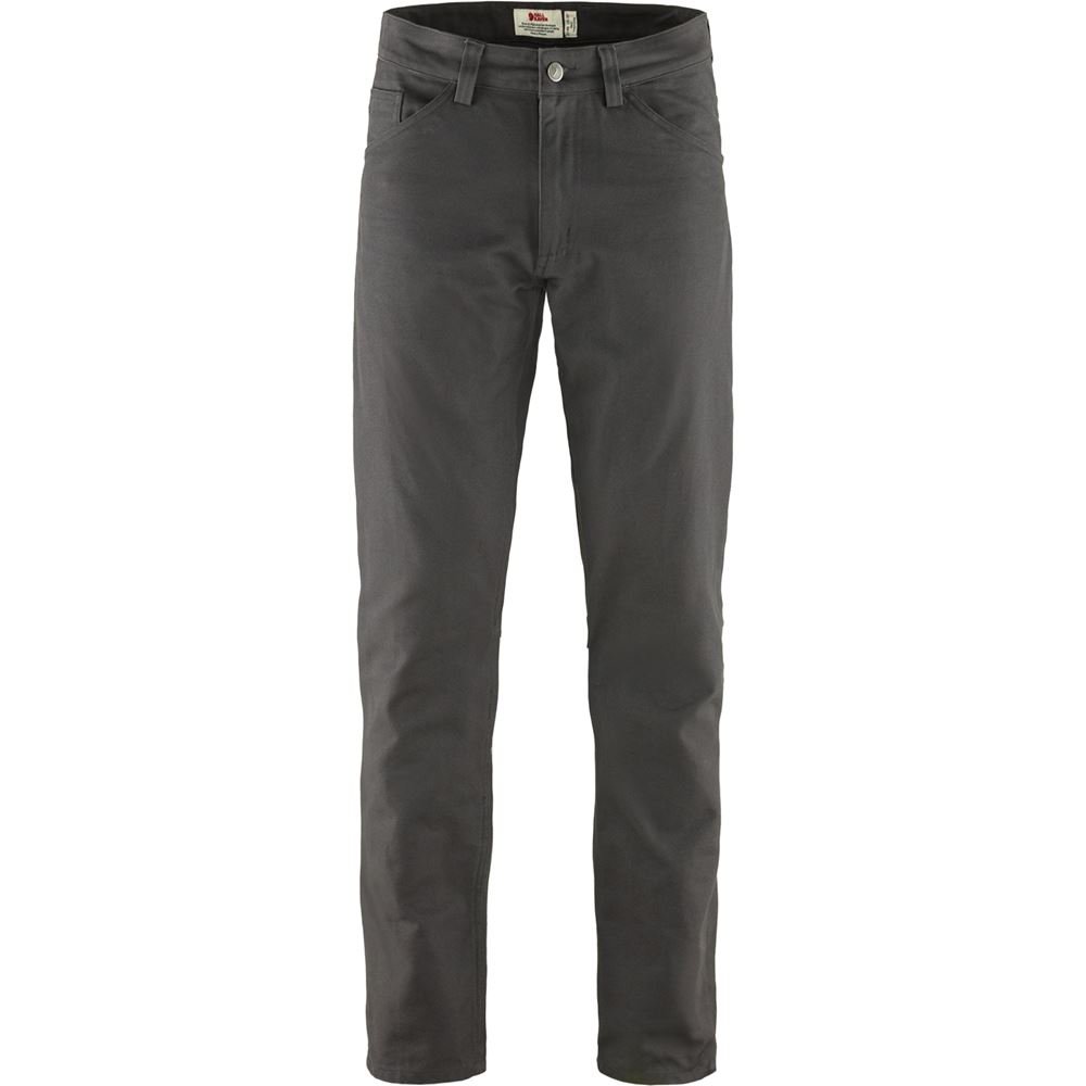 Greenland Canvas Jeans M Long - Dark Grey