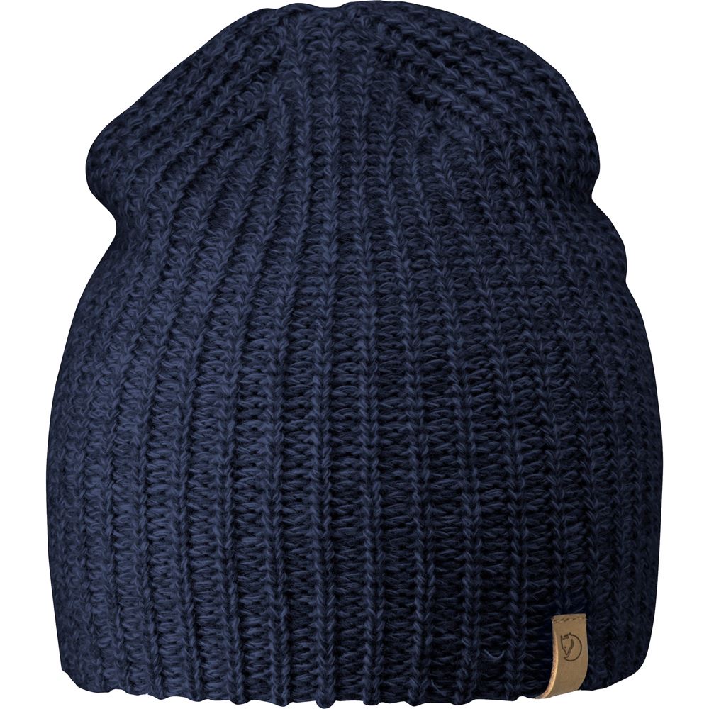 Ovik Melange Beanie - Navy