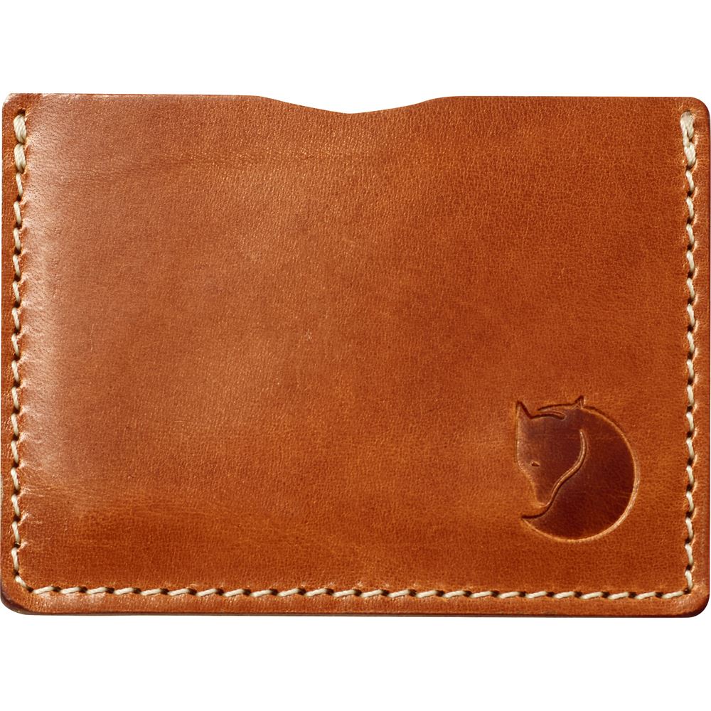 Ovik Card Holder - Leather Cognac