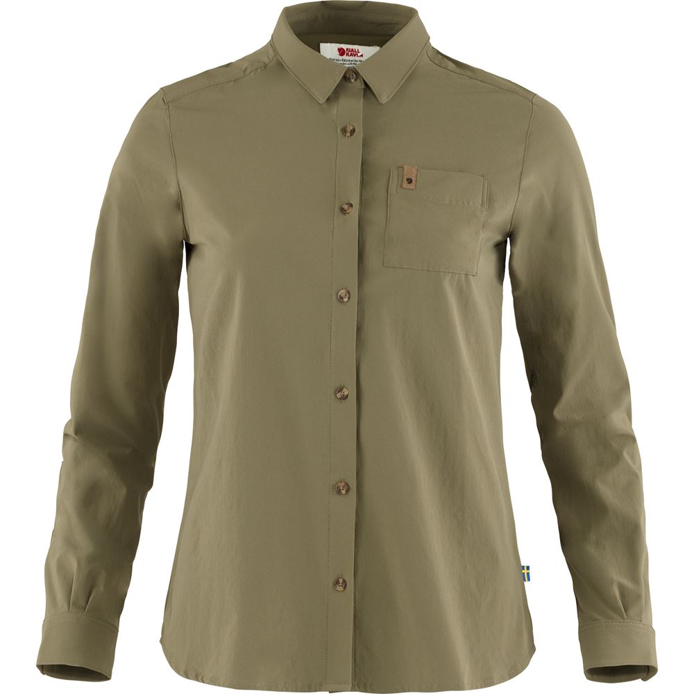 Ovik Lite Shirt LS W - Green