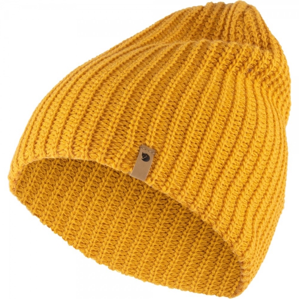 Ovik Melange Beanie - Mustard Yellow