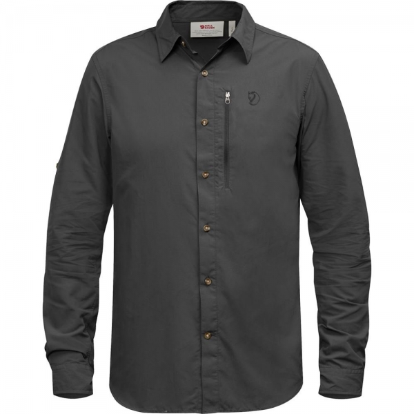 Abisko Hike Shirt LS M - Dark Grey