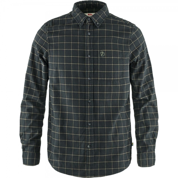 Ovik Flannel Shirt M - Dark Grey