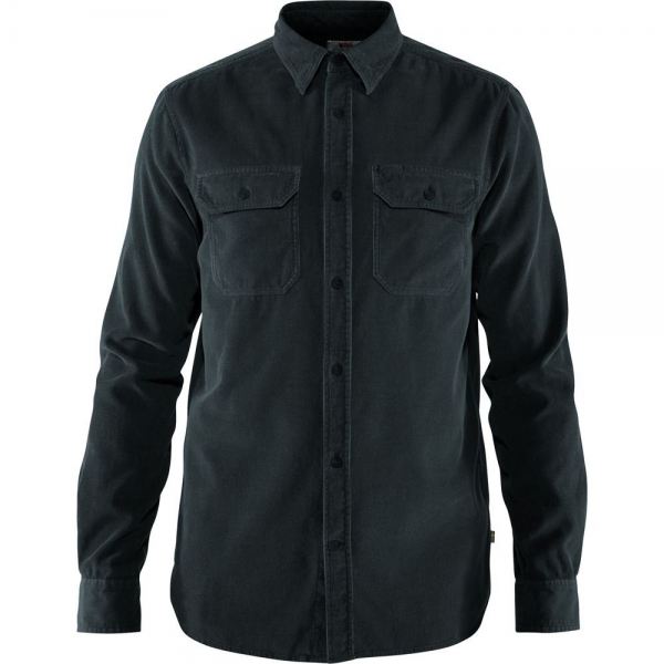 Ovik Cord Shirt M - Dark Navy