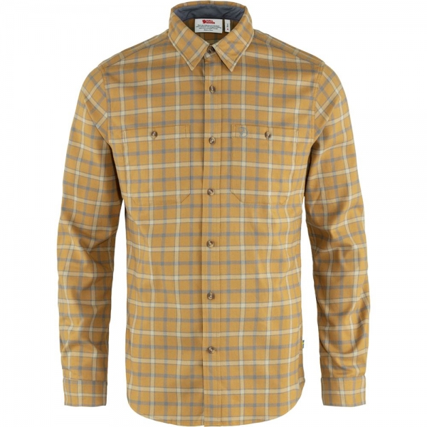 Fjallslim Shirt LS M - Buckwheat Brown-Grey