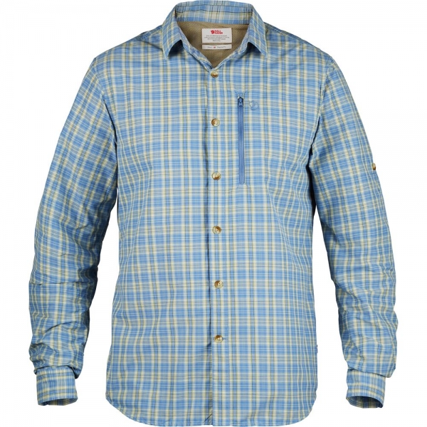 Abisko Hike Shirt LS M - Blue Ridge