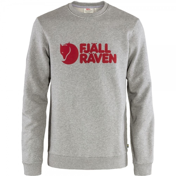 Fjallraven Logo Sweater M - Grey-Melange