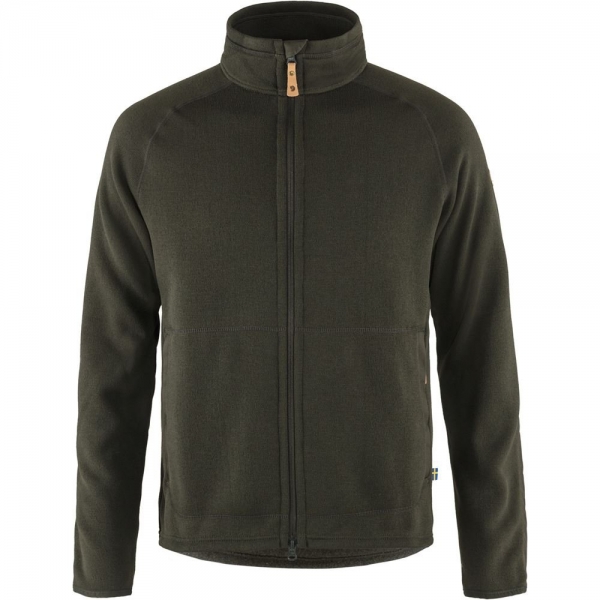 Ovik Fleece Zip Sweater M - Deep Forest