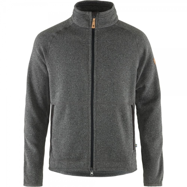 Ovik Fleece Zip Sweater M - Dark Grey