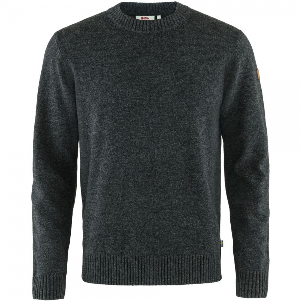 Ovik Round-neck Sweater M - Dark Grey