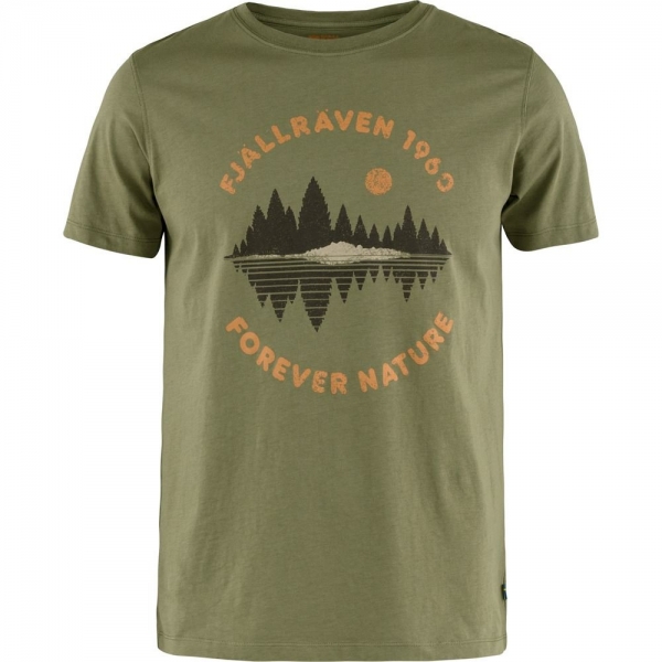 Forest Mirror T-shirt M - Green