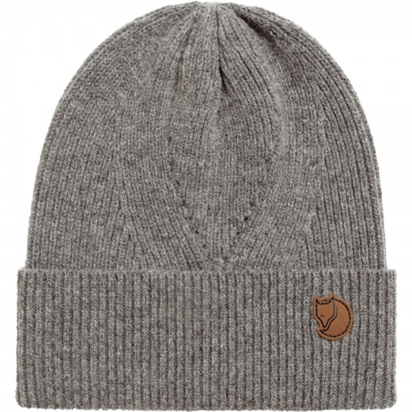 Directional Rib Beanie - Grey