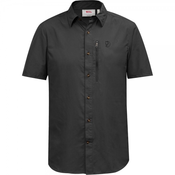 Abisko Hike Shirt SS M - Dark Grey