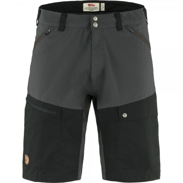 Abisko Midsummer Shorts M - Dark Grey-Black