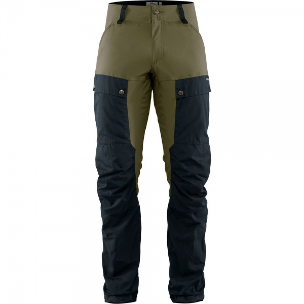 Keb Trousers M Reg - Dark Navy-Light Olive