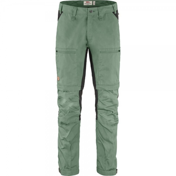 Abisko Lite Trekking Zip-off M Reg - Patina Green-Dark Grey