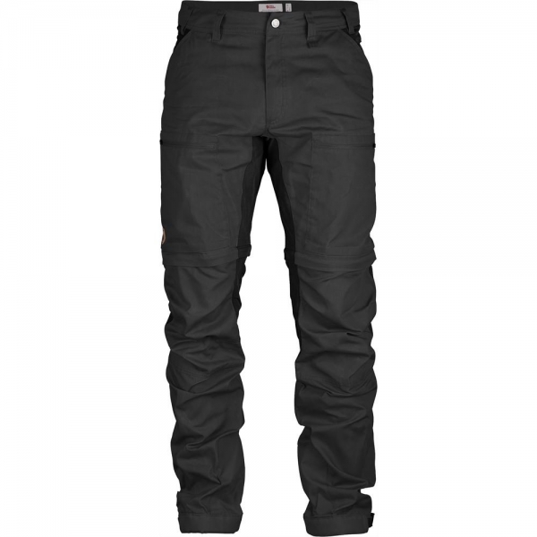 Abisko Lite Trekking Zip-off M Reg - Dark Grey-Black