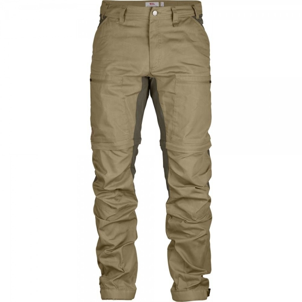 Abisko Lite Trekking Zip-off M Reg - Sand-Tarmac