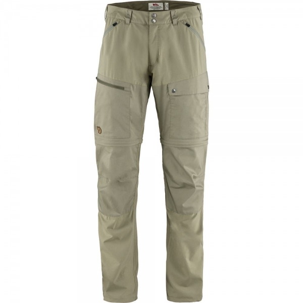 Abisko Midsummer Zip Off Trousers M - Savanna-Light Olive