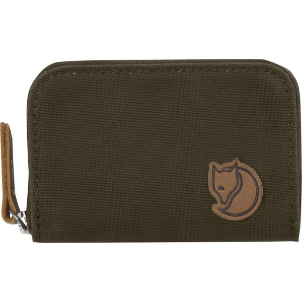 Zip Card Holder - Dark Olive