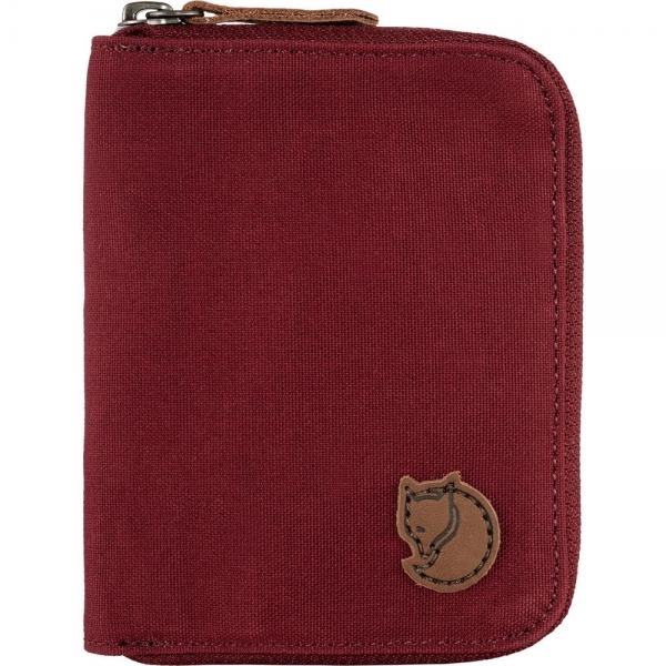 Zip Wallet - Bordeaux Red