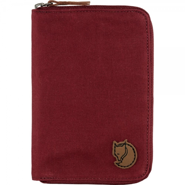 Passport Wallet - Bordeaux Red