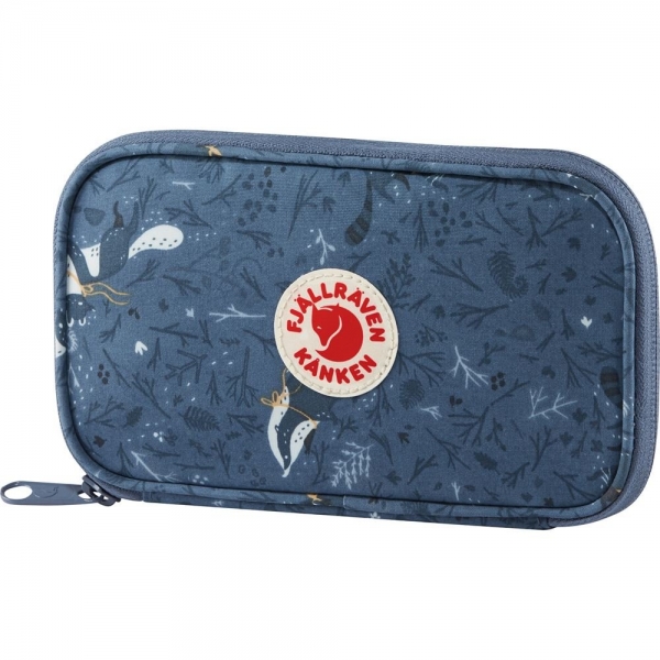 Kanken Art Travel Wallet - Blue Fable