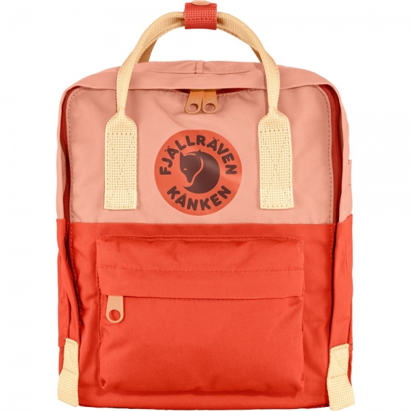 Kanken Art Mini - Poppy Fields-Cotton Sky