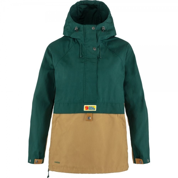 Vardag Anorak W - Arctic Green-Buckwheat Brown