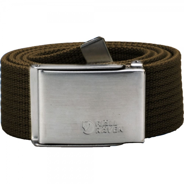 Canvas Belt - Dark Olive