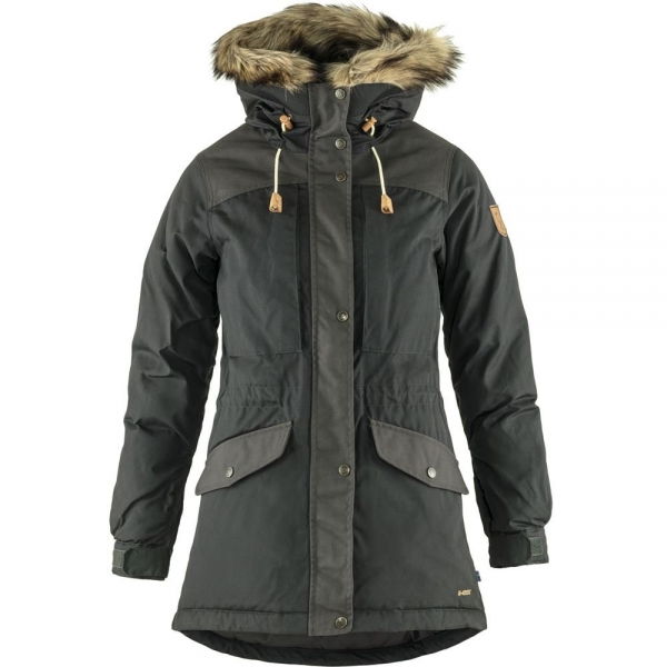 Singi Down Jacket W - Dark Grey